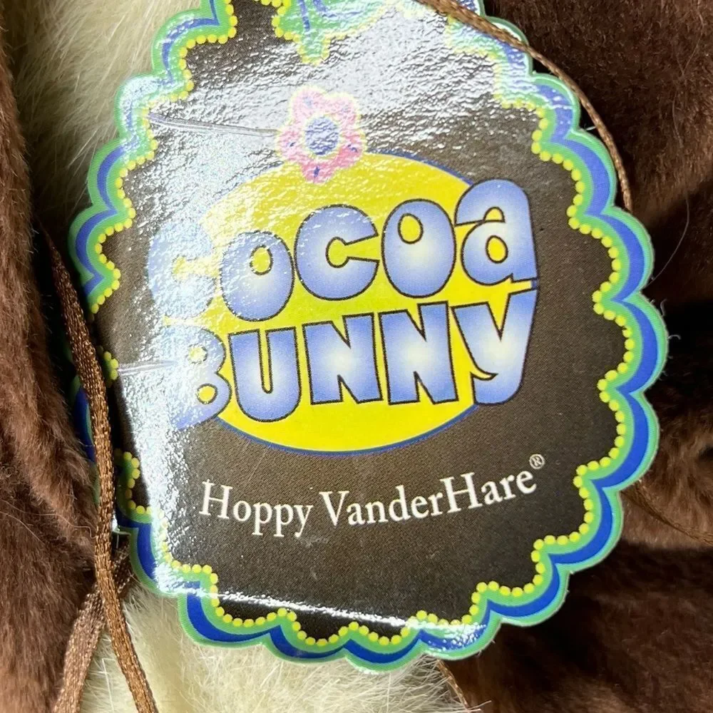 Vintage Hoppy Vanderhare Cocoa‎ Bunny nwt